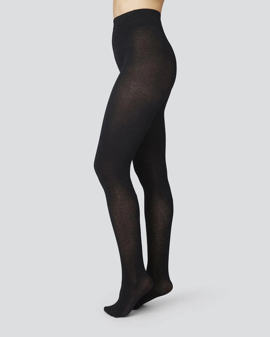 Swedish Stockings, Alice Cashmere Tights Black