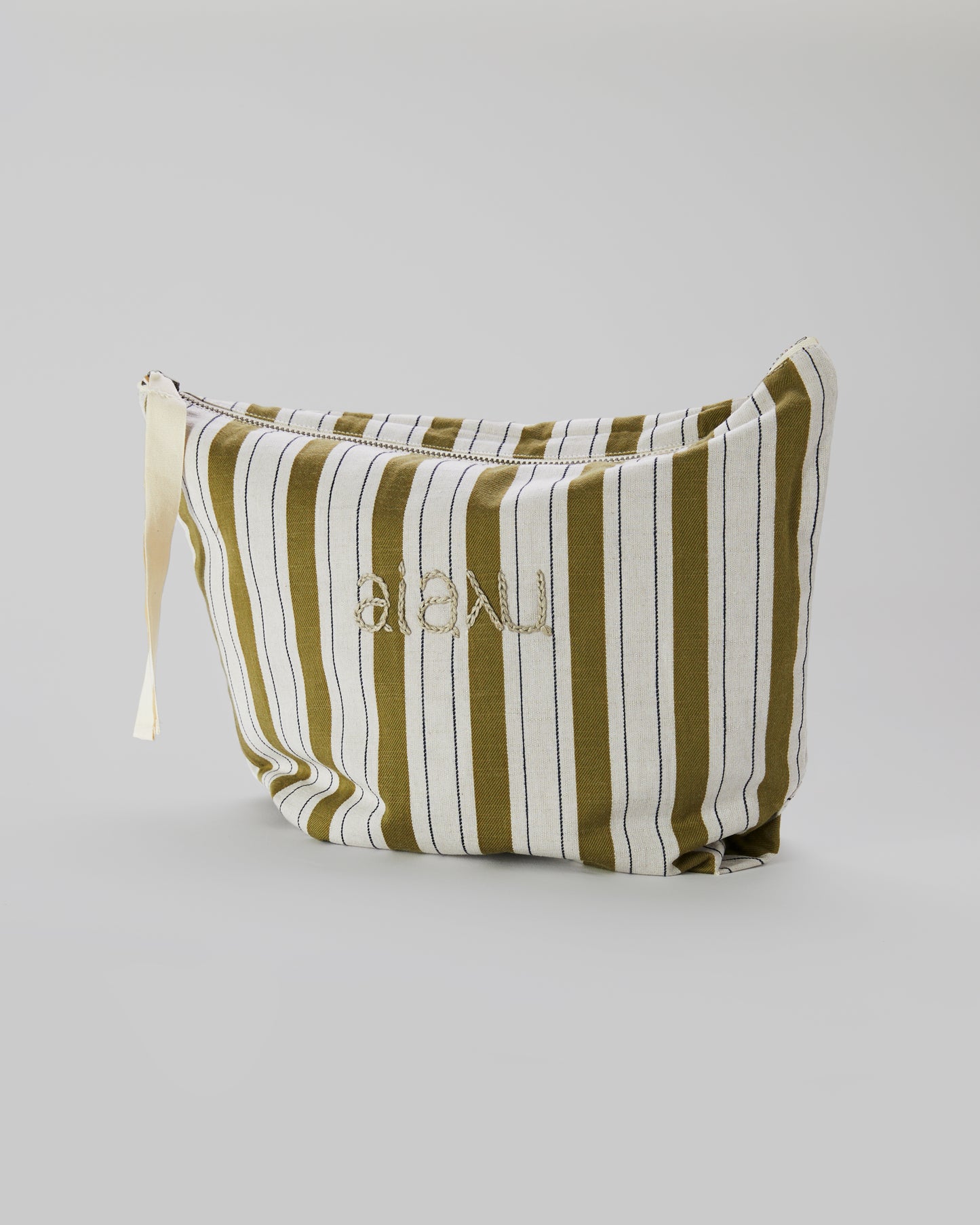 Aiayu "Pouch Cotton Slub Striped" Mix Apple OS