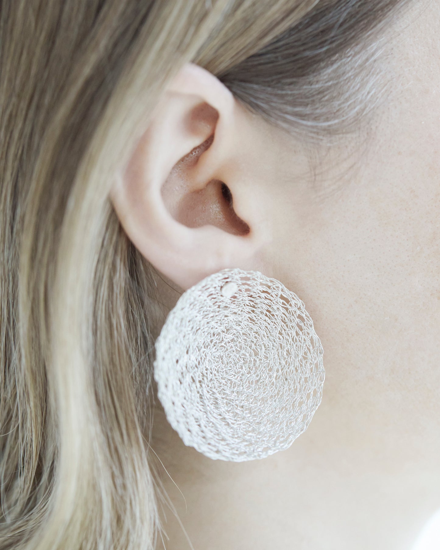 Ørepynt, Anne.P.G, sølvtråd