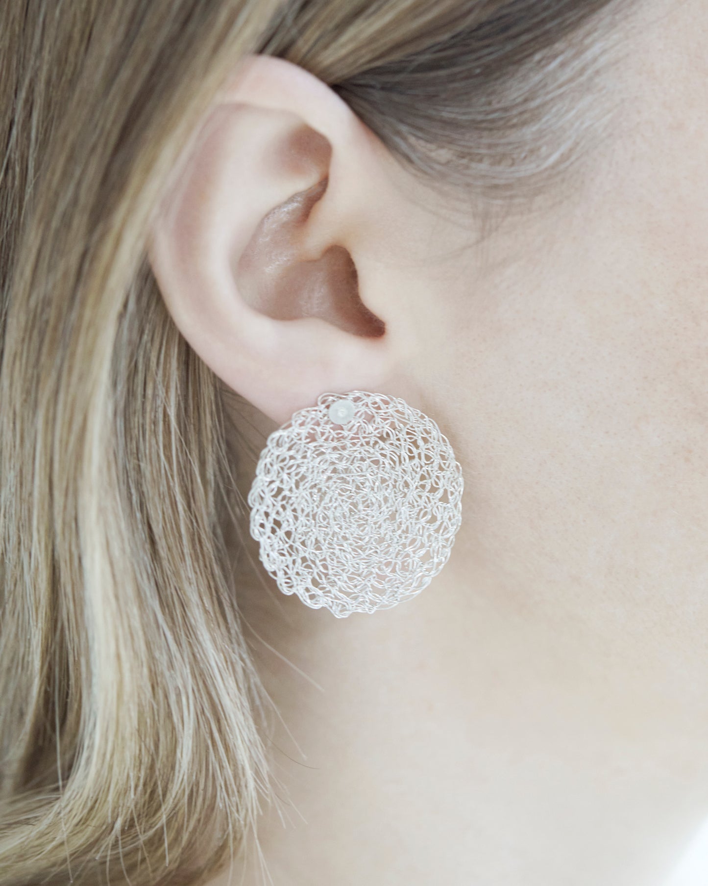 Ørepynt, Anne.P.G, sølvtråd