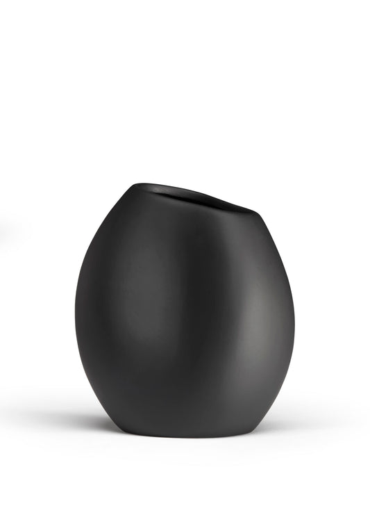 Lee Vase 18cm Black
