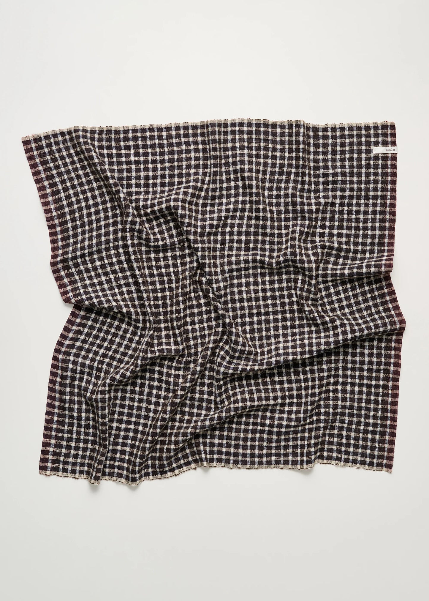 Aiayu "Adelina scarf – cashmere silk" Mix Brown OS