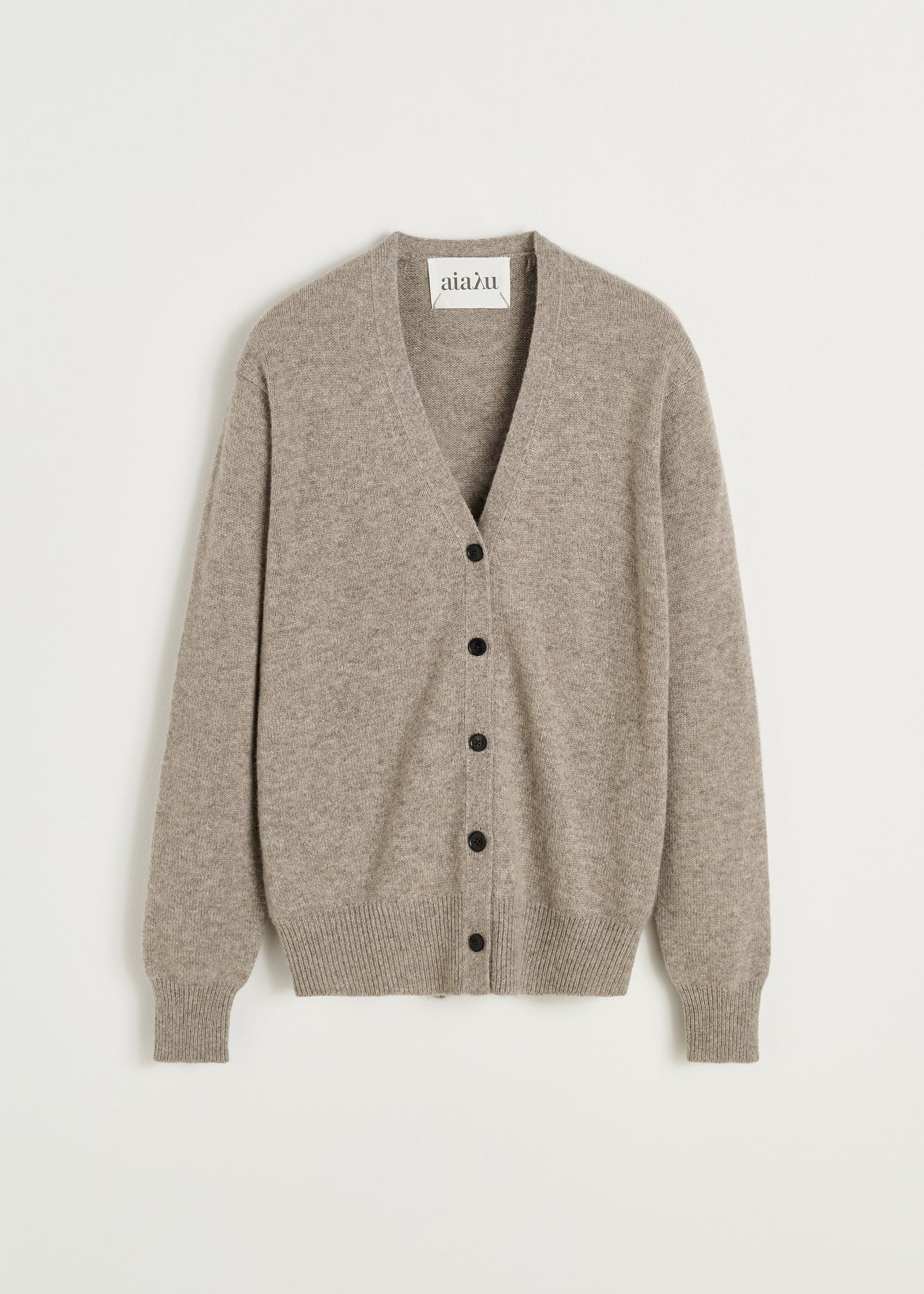 Aiayu "Alexa cardigan – pure yak" Pure Soil