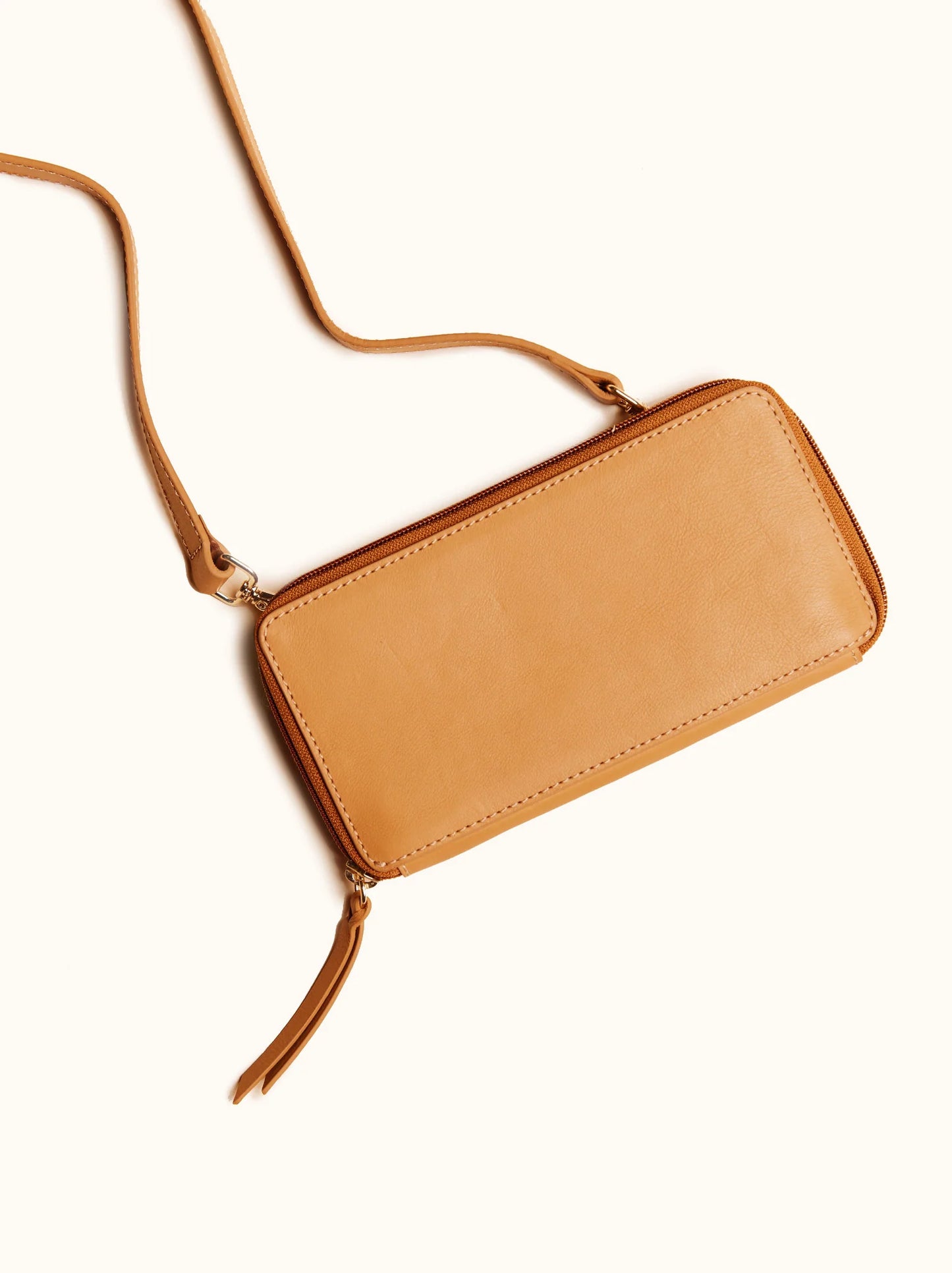 Amerie Continental Wallet Cognac