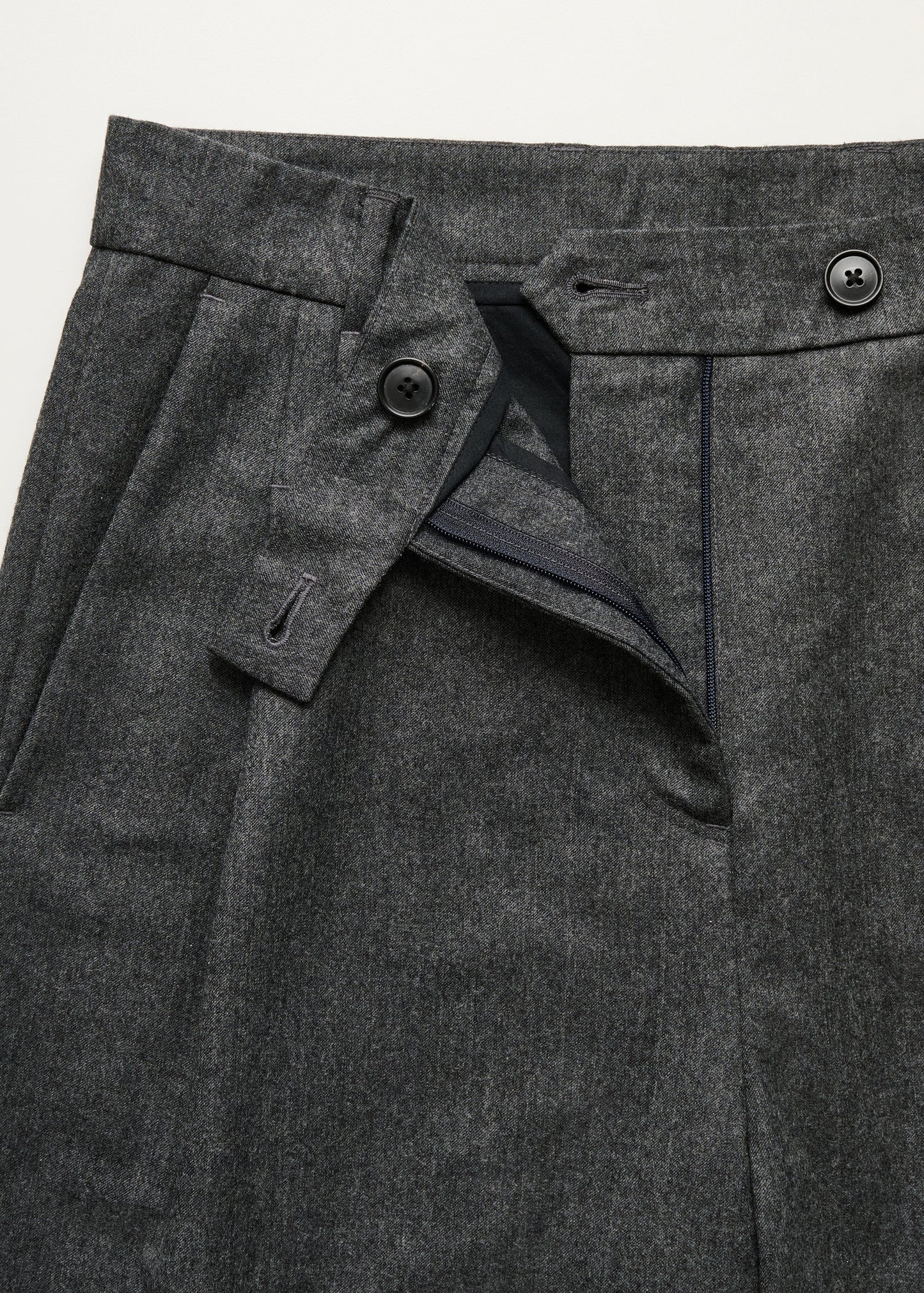 Aiayu "Balder Pant Fine Wool" Dark Grey