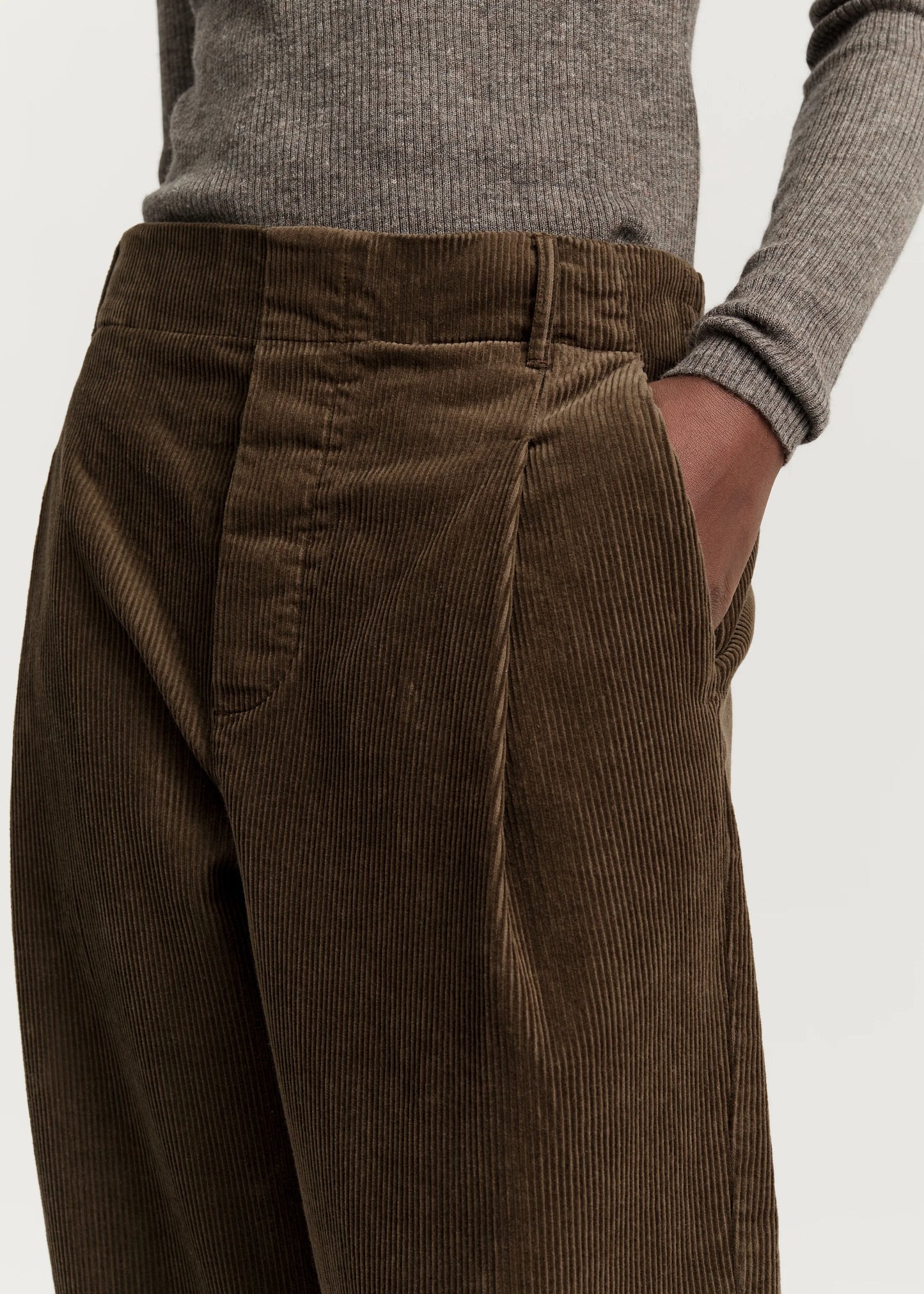 Aiayu "Billy pant corduroy" Bark