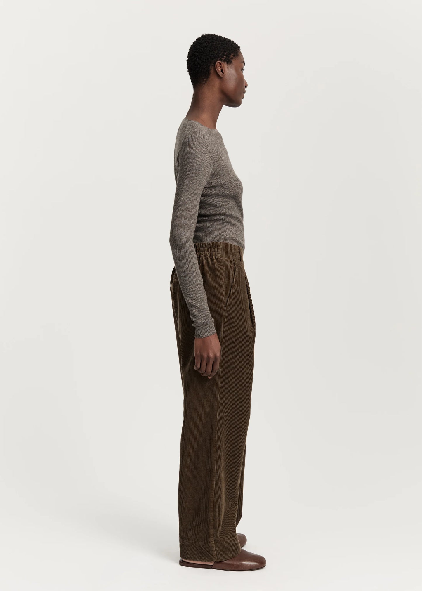 Aiayu "Billy pant corduroy" Bark