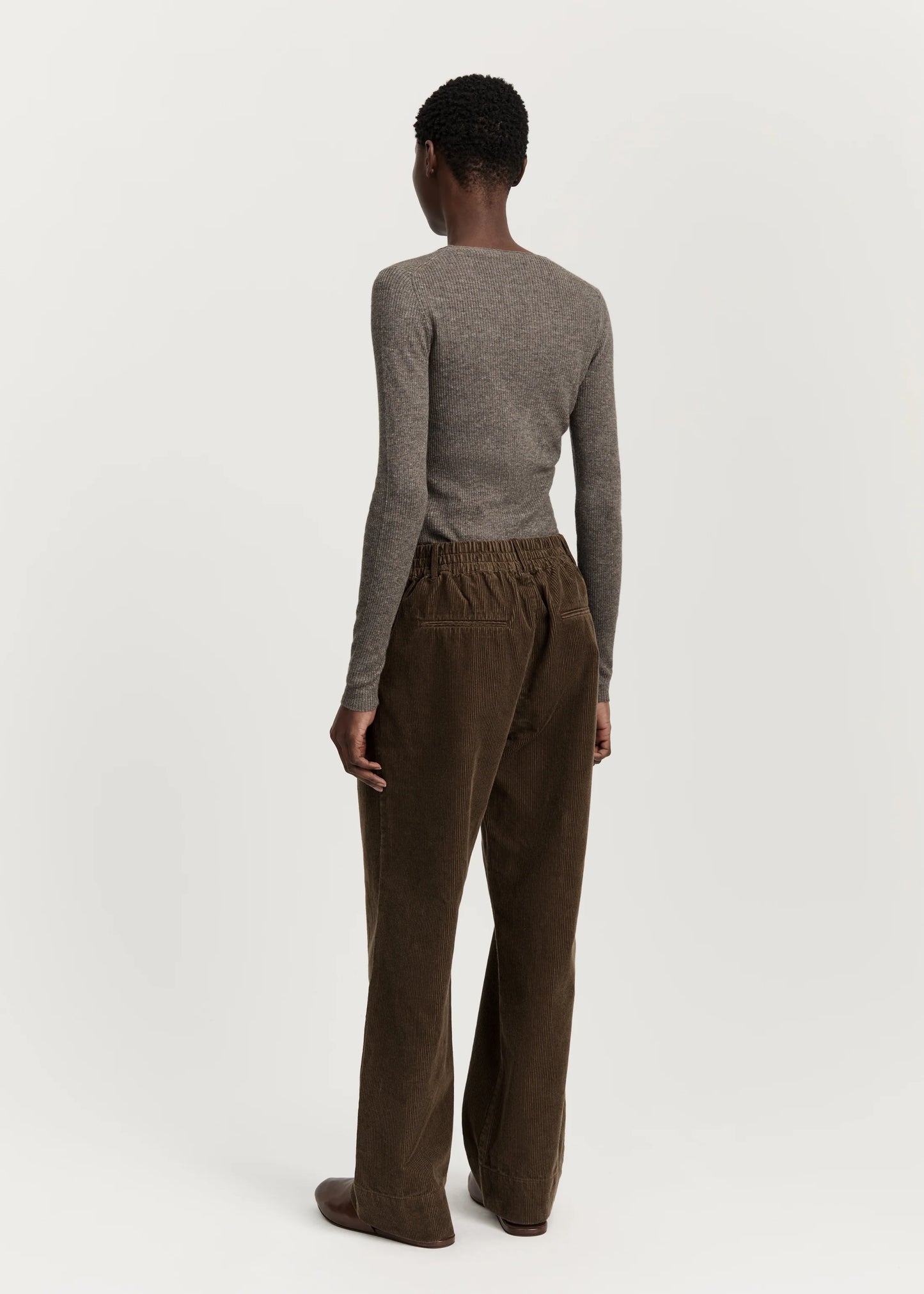 Aiayu "Billy pant corduroy" Bark