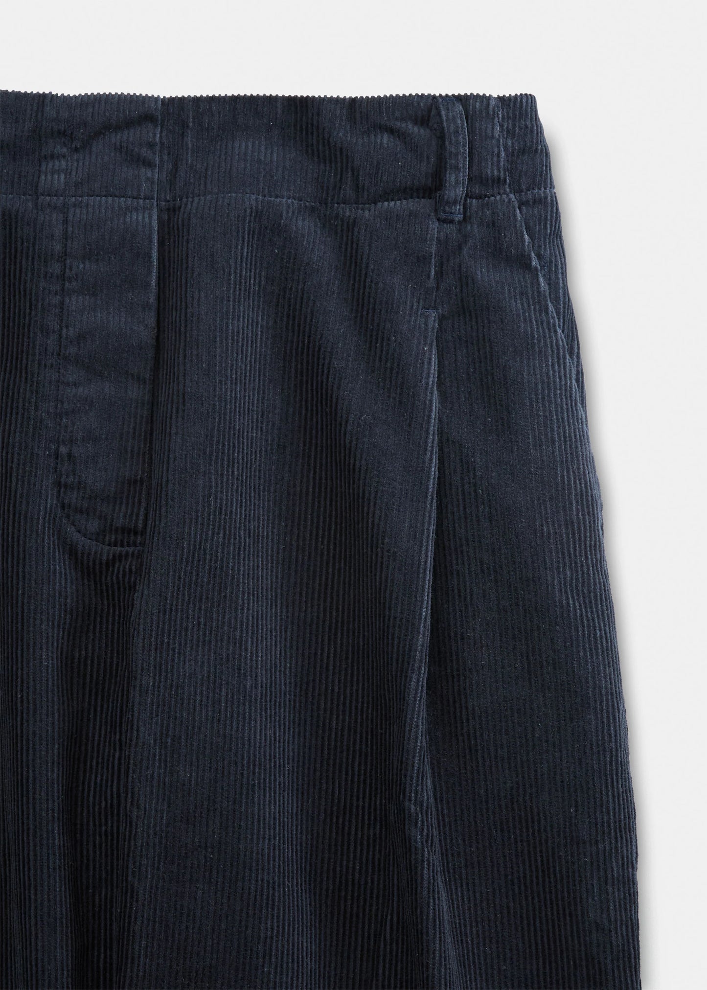 Aiayu "Billy Pant Corduroy" Black Navy