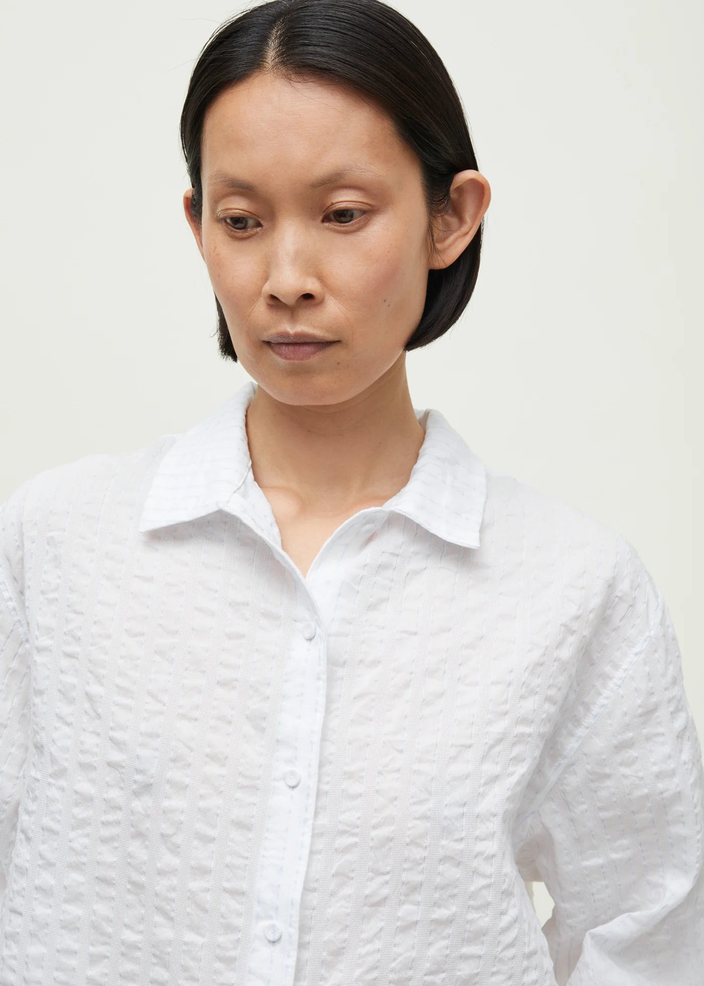 Aiayu "Cally shirt - silk blend" White