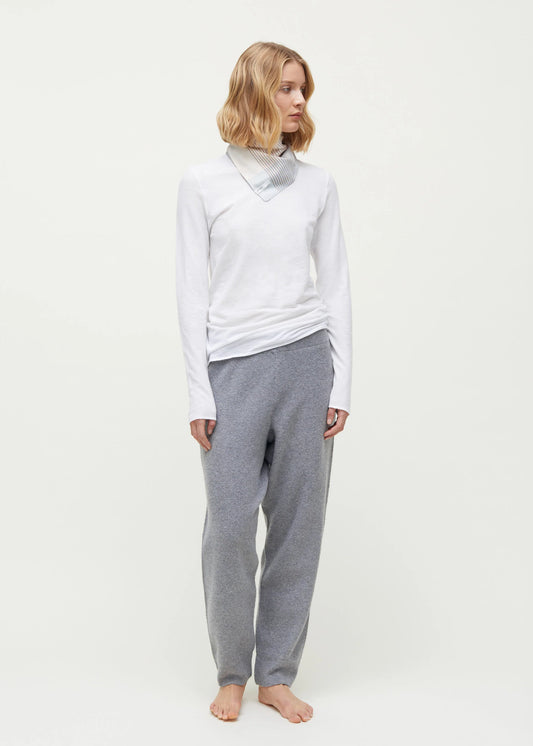 Aiayu "Carl cashmere sweatpants" Grey Melange