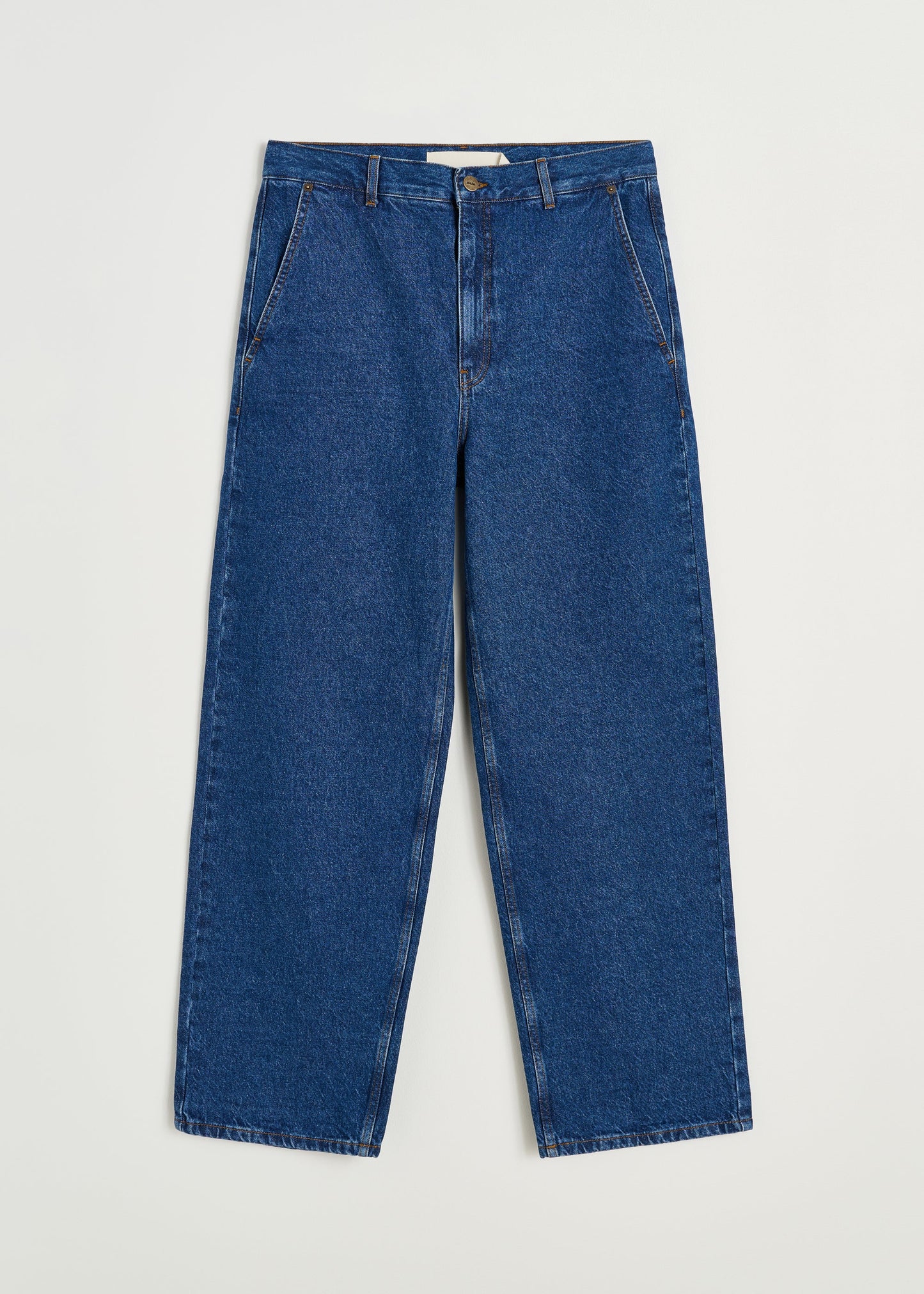 Aiayu "Carlo Midwaist Wide Jeans" Mid Blue