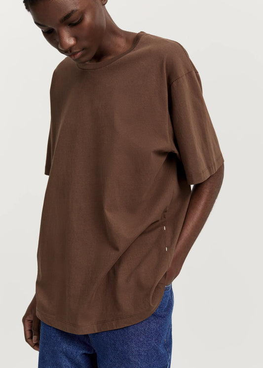 Aiayu "Classic Circular Tee II" Coffee