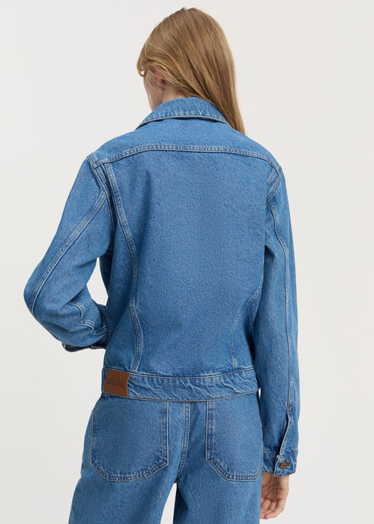 Aiayu "Cleo denim jacket" Clear Blue