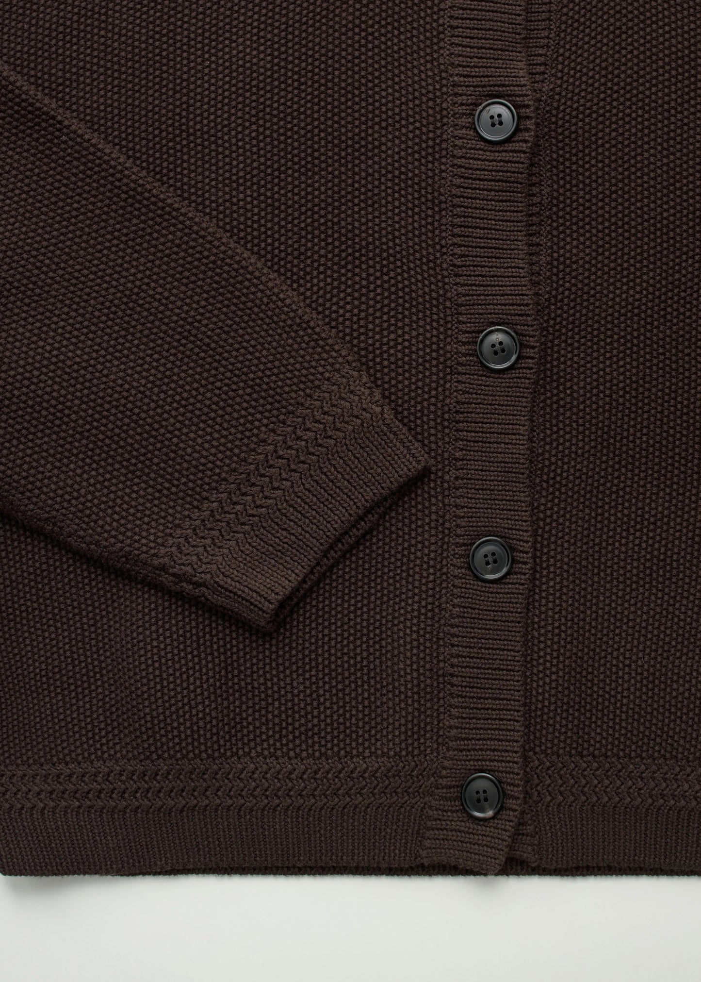 Aiayu "Coby cardigan" Dark Brown