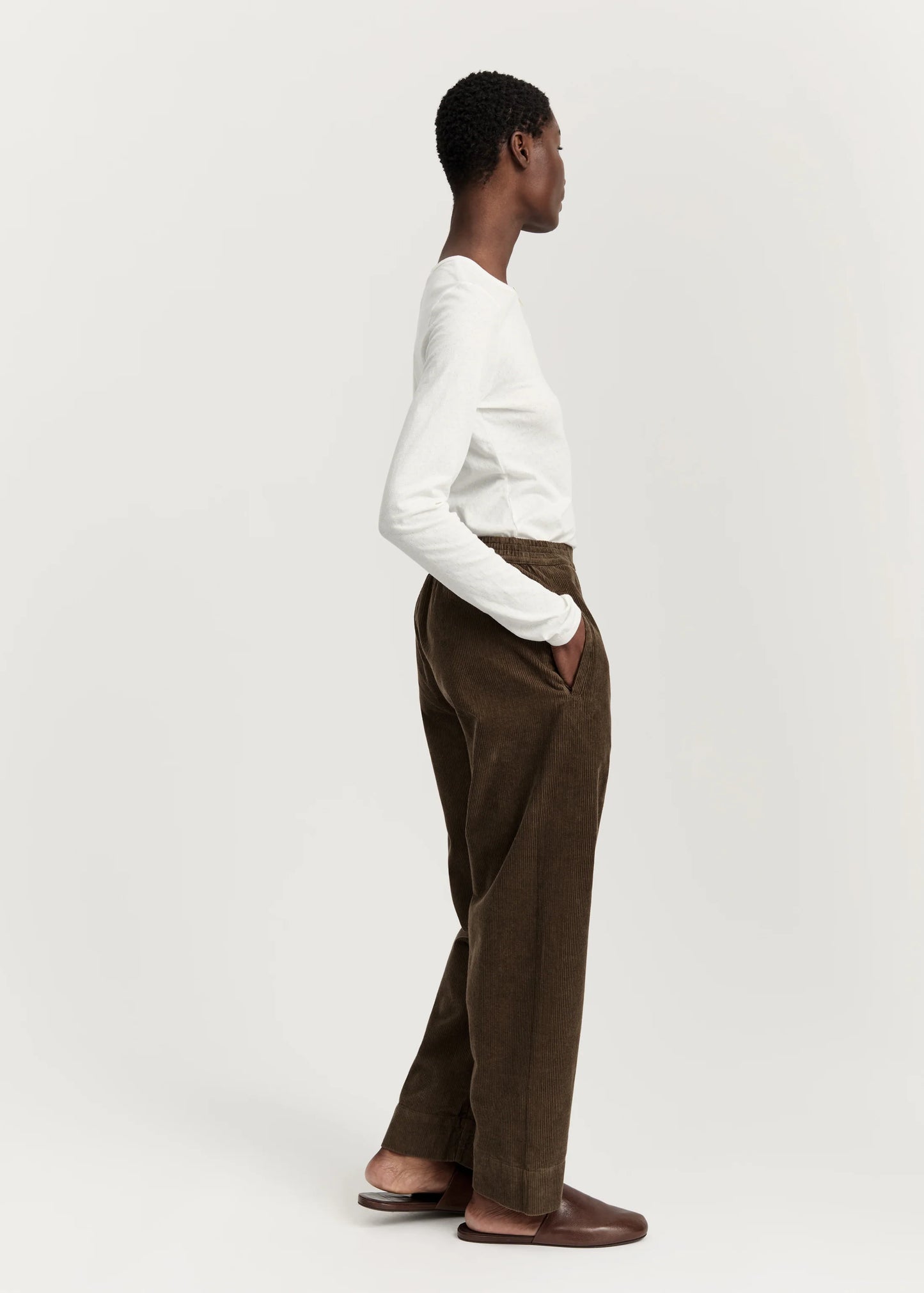 Aiayu "Coco Pant Corduroy" Bark