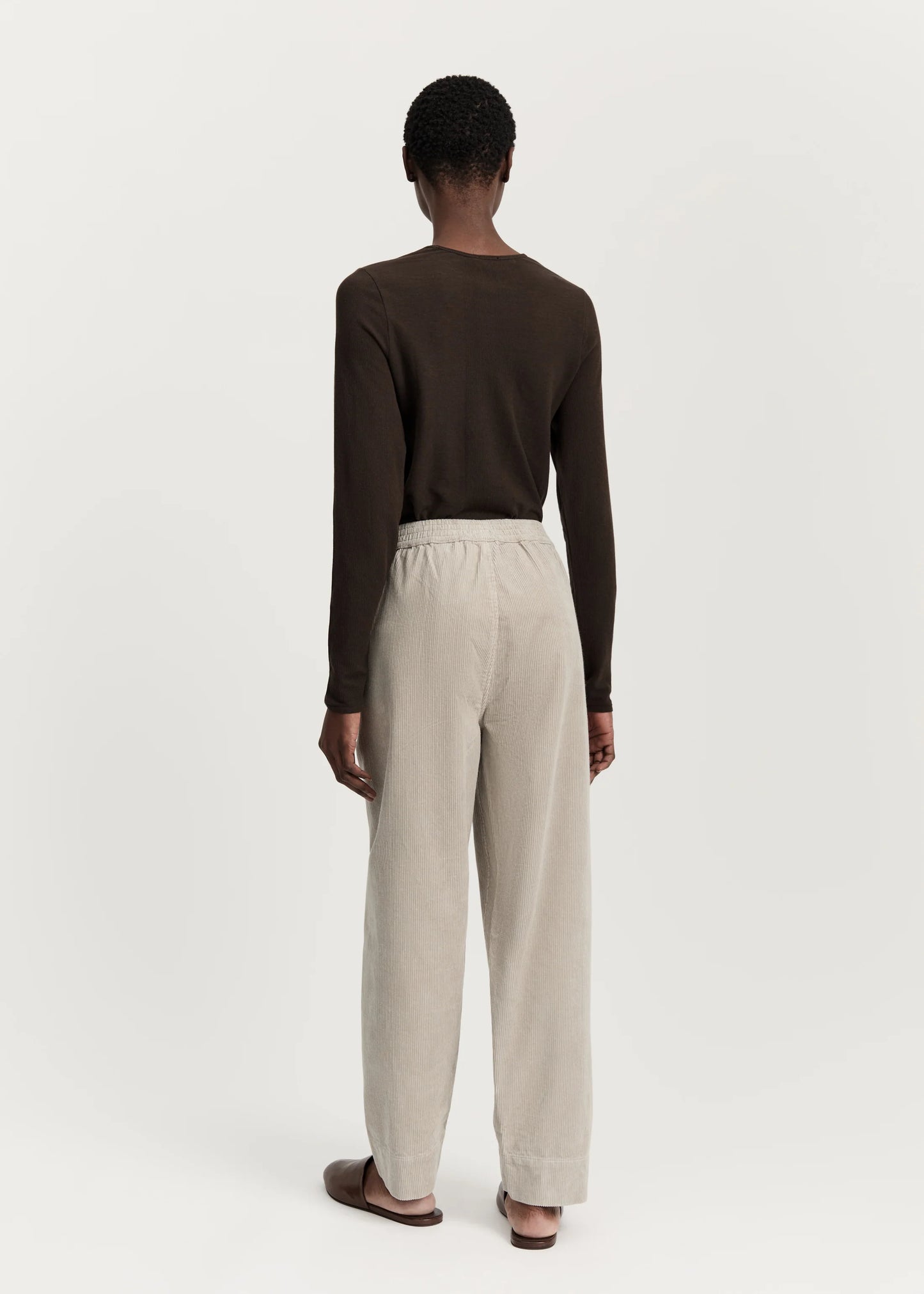 Aiayu "Coco Pant Corduroy" Silver