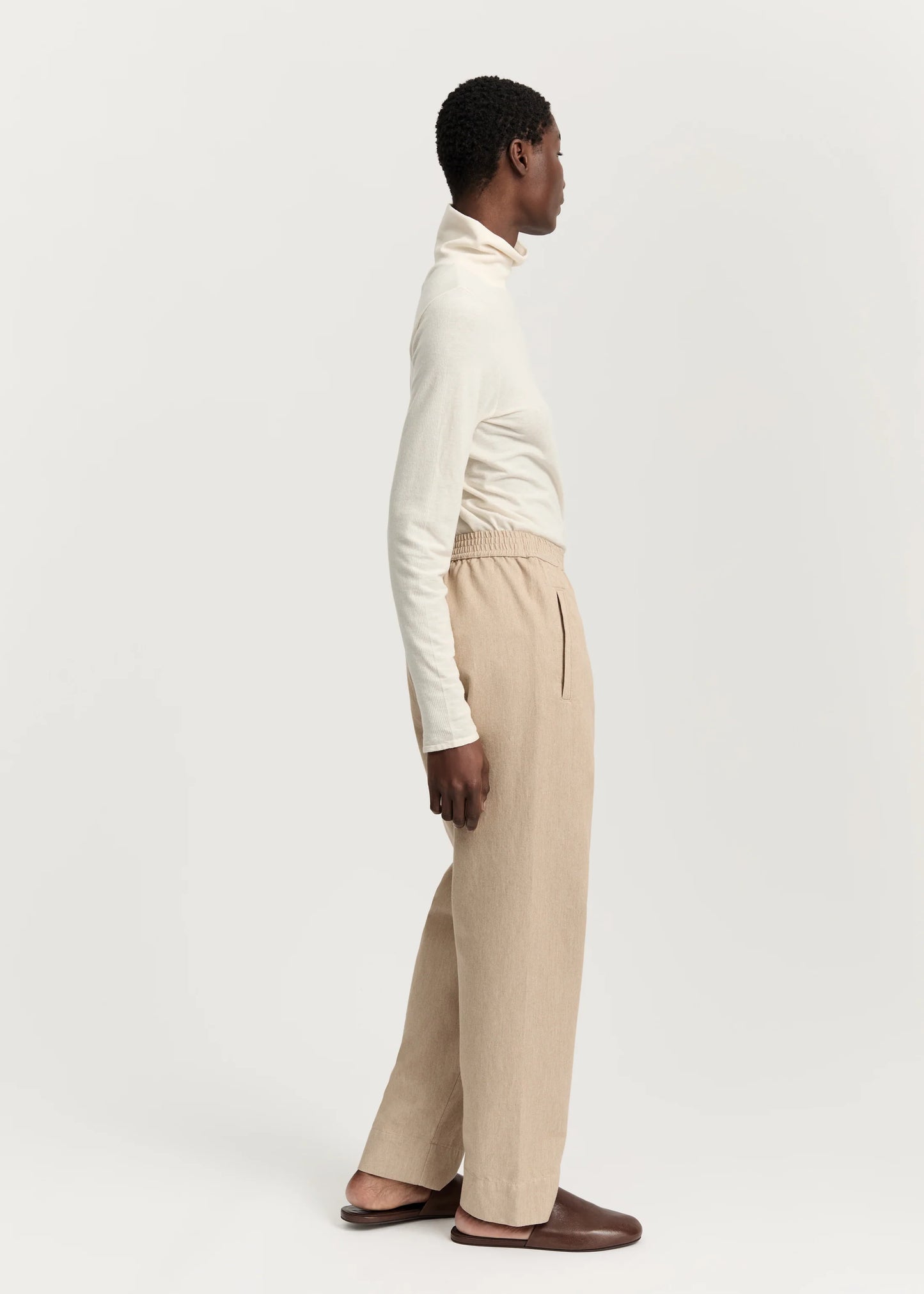 Aiayu "Coco Pant Twill" Oat