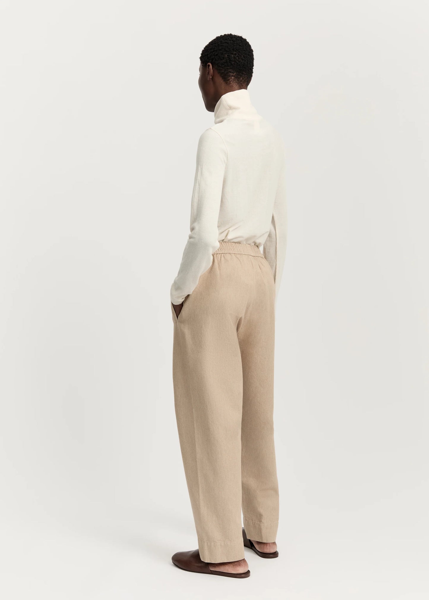 Aiayu "Coco Pant Twill" Oat