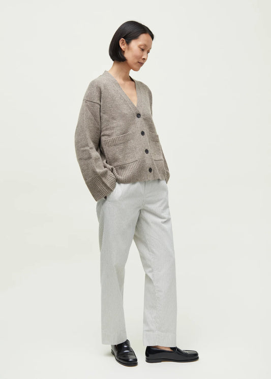 Aiayu "Cora cardigan - sartuul wool" Pure Soil