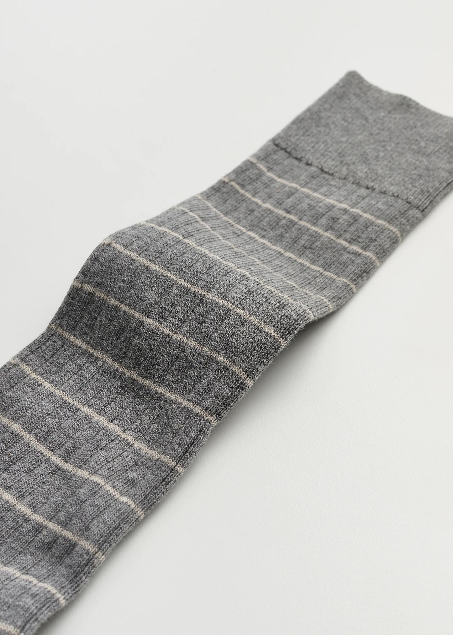 Aiayu "Cotton long socks" Mix Grey Melange