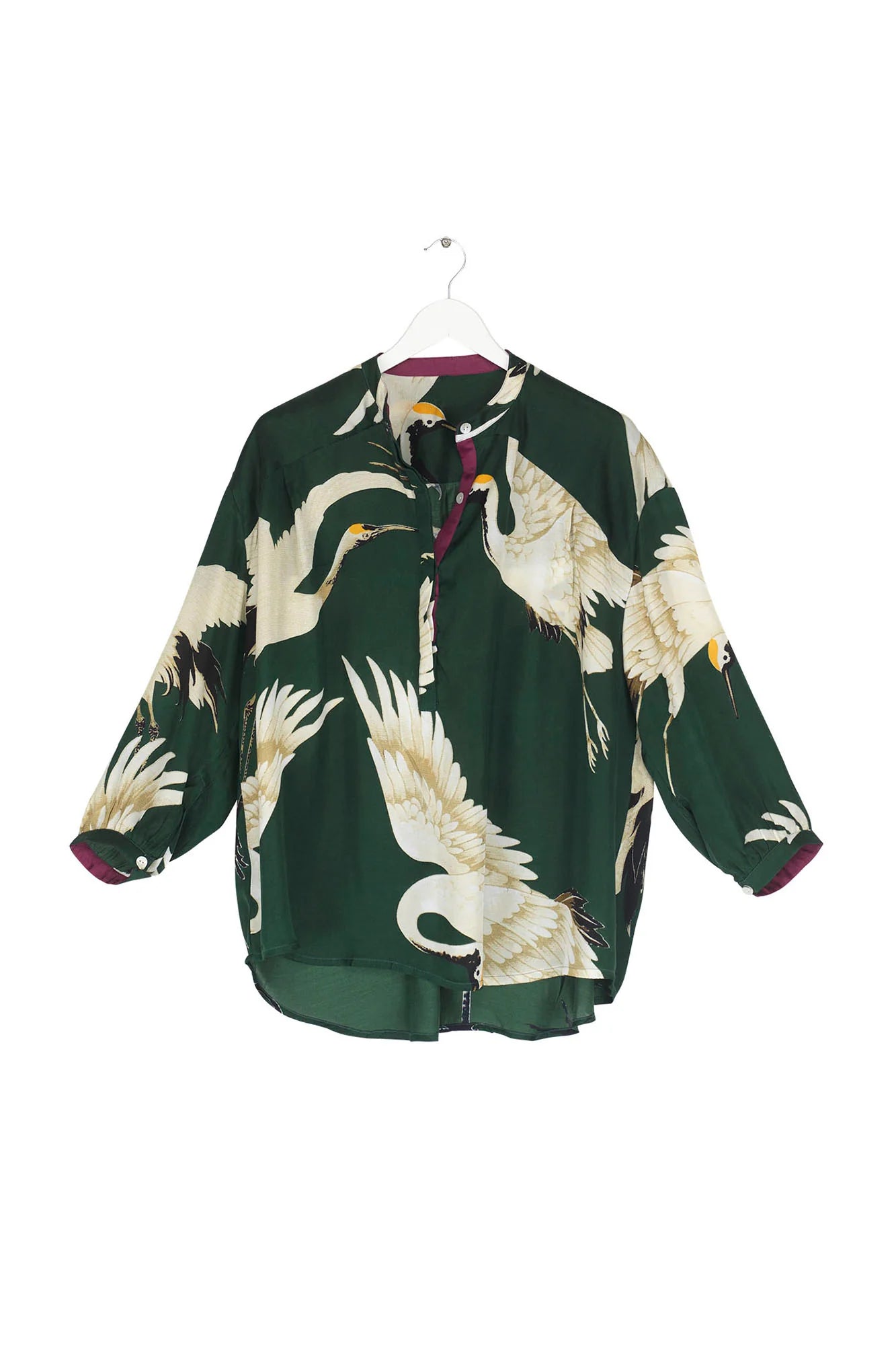 Shirt Stork Forest Green Darcy