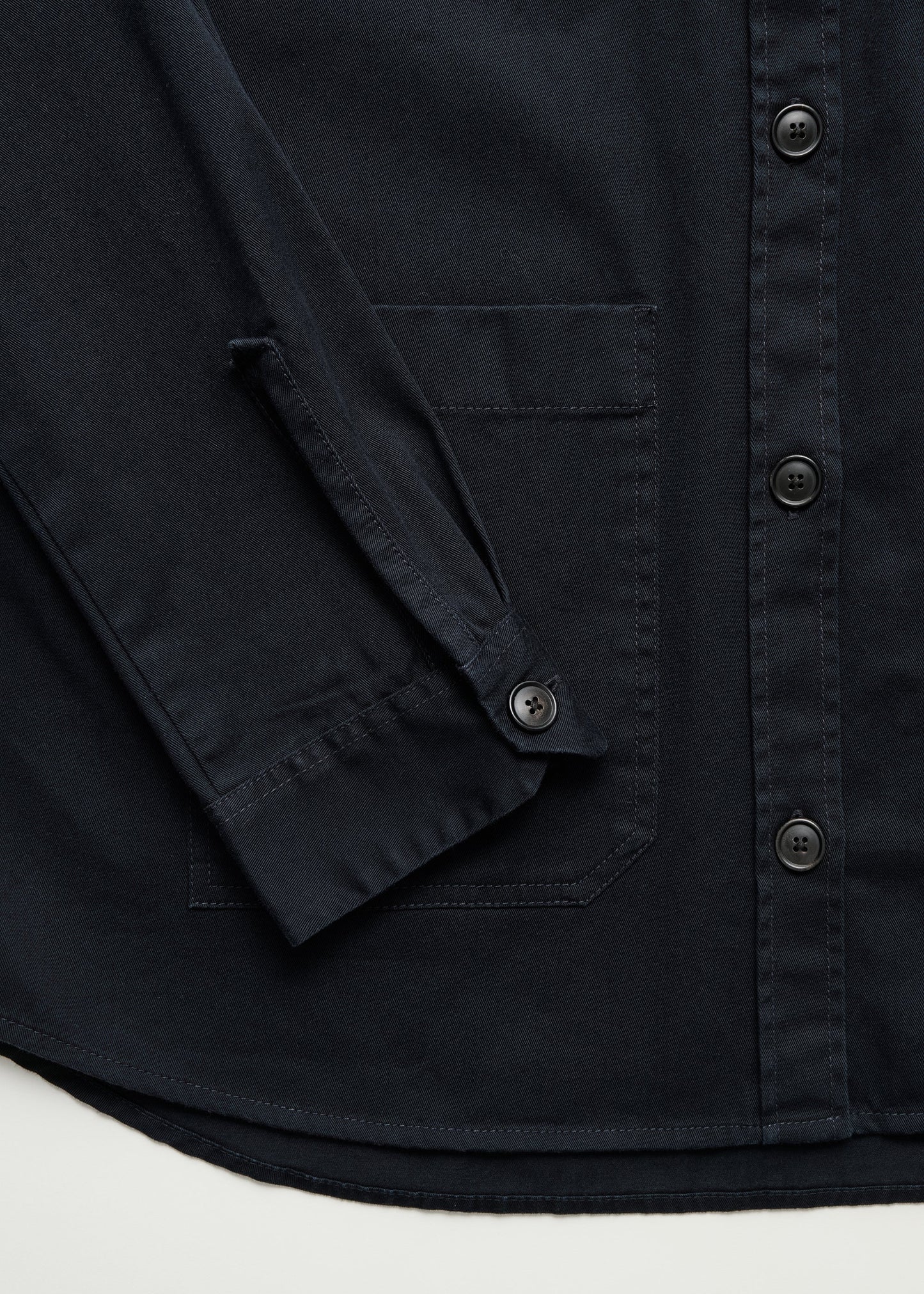 Aiayu "Dusty Shirt" Black Navy