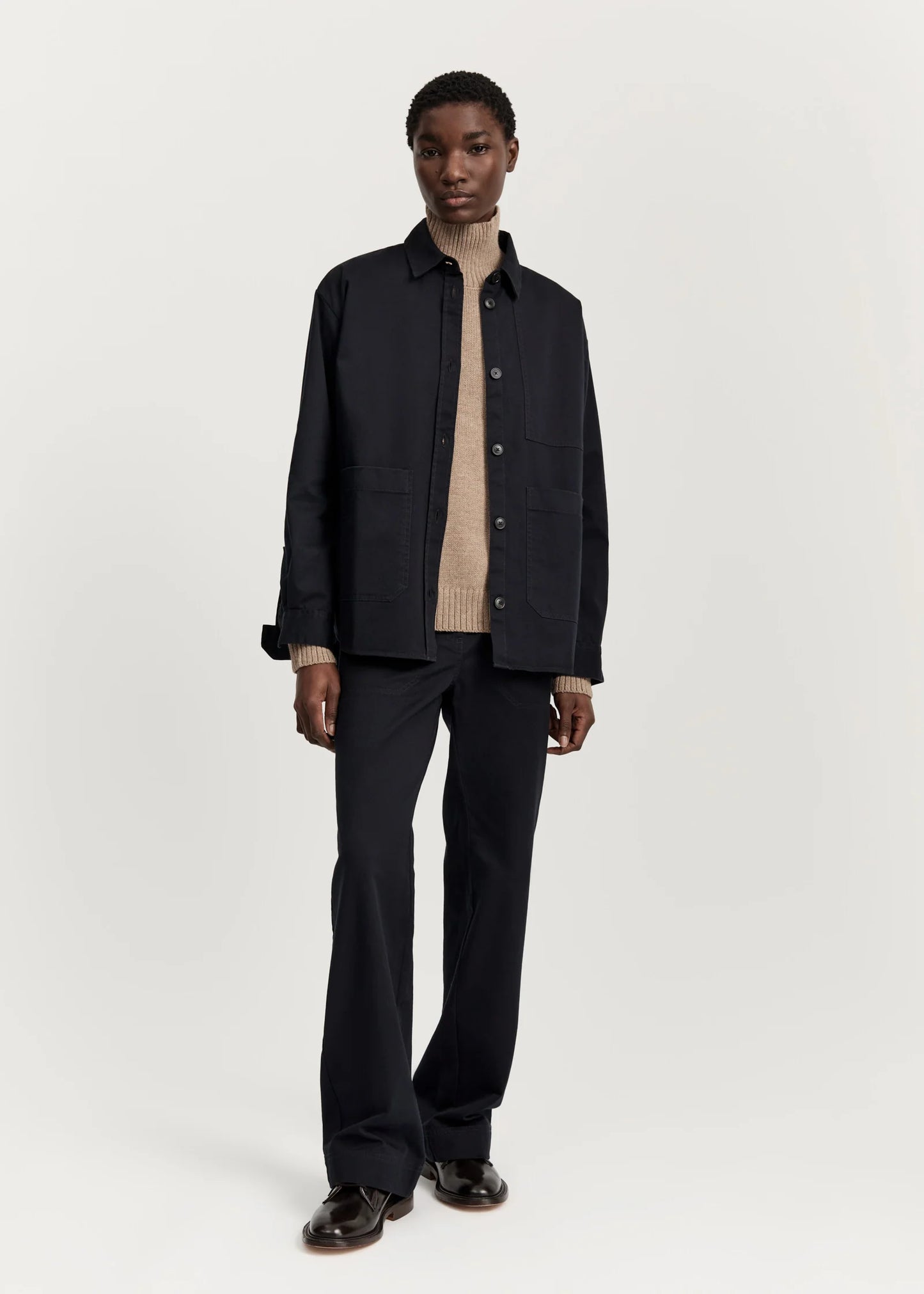 Aiayu "Dusty Shirt" Black Navy