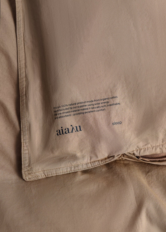 Aiayu "Duvet set" 140x200 + 50x70 Cocoa