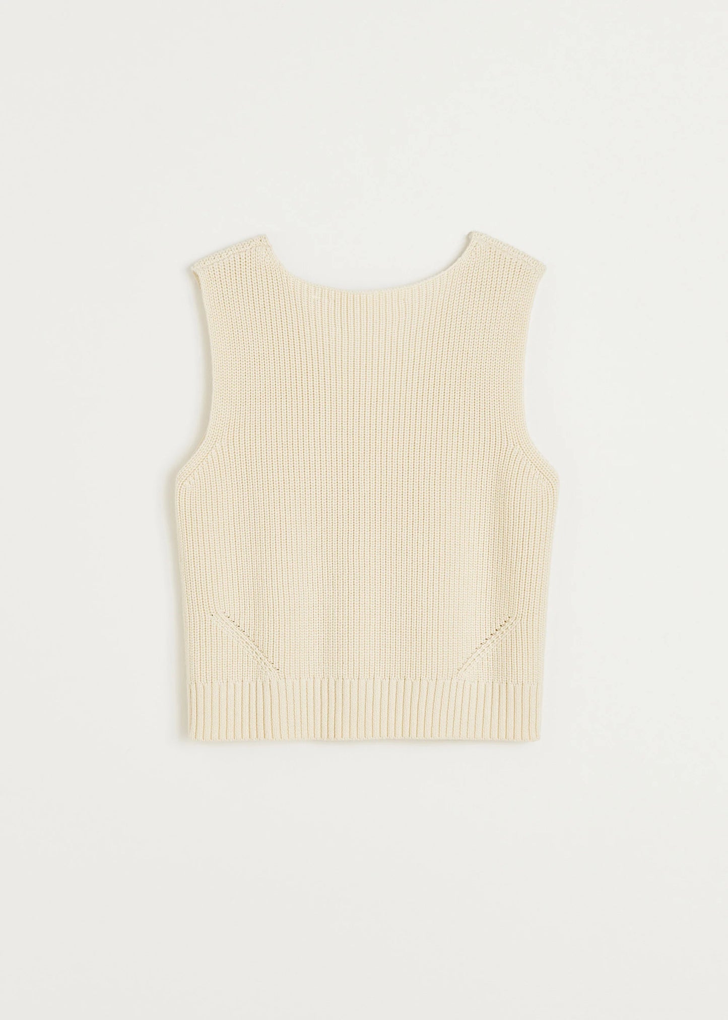 Aiayu "Ena knitted top" Pure Ecru