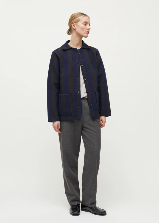 Aiayu "Ethan Wool Jacket" Mix Brown
