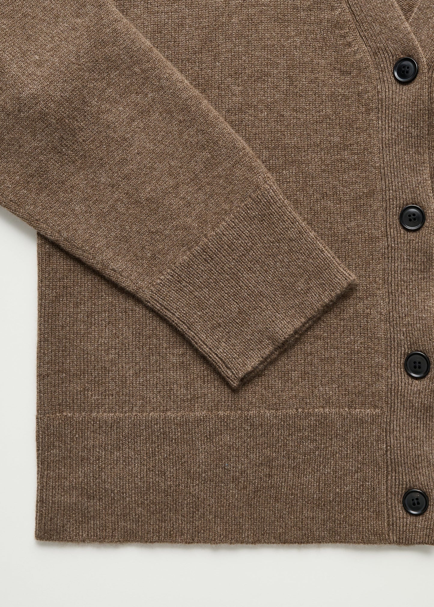 Aiayu "Flora cardigan - pure cashmere" Pure Dark Brown