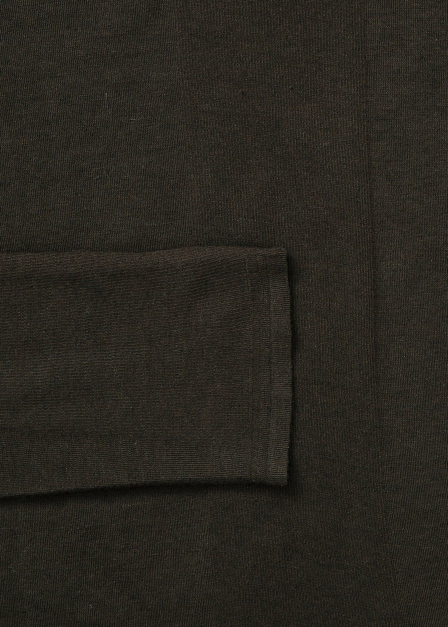 Aiayu "Gentle cashmere Long Sleeve" Dark Brown