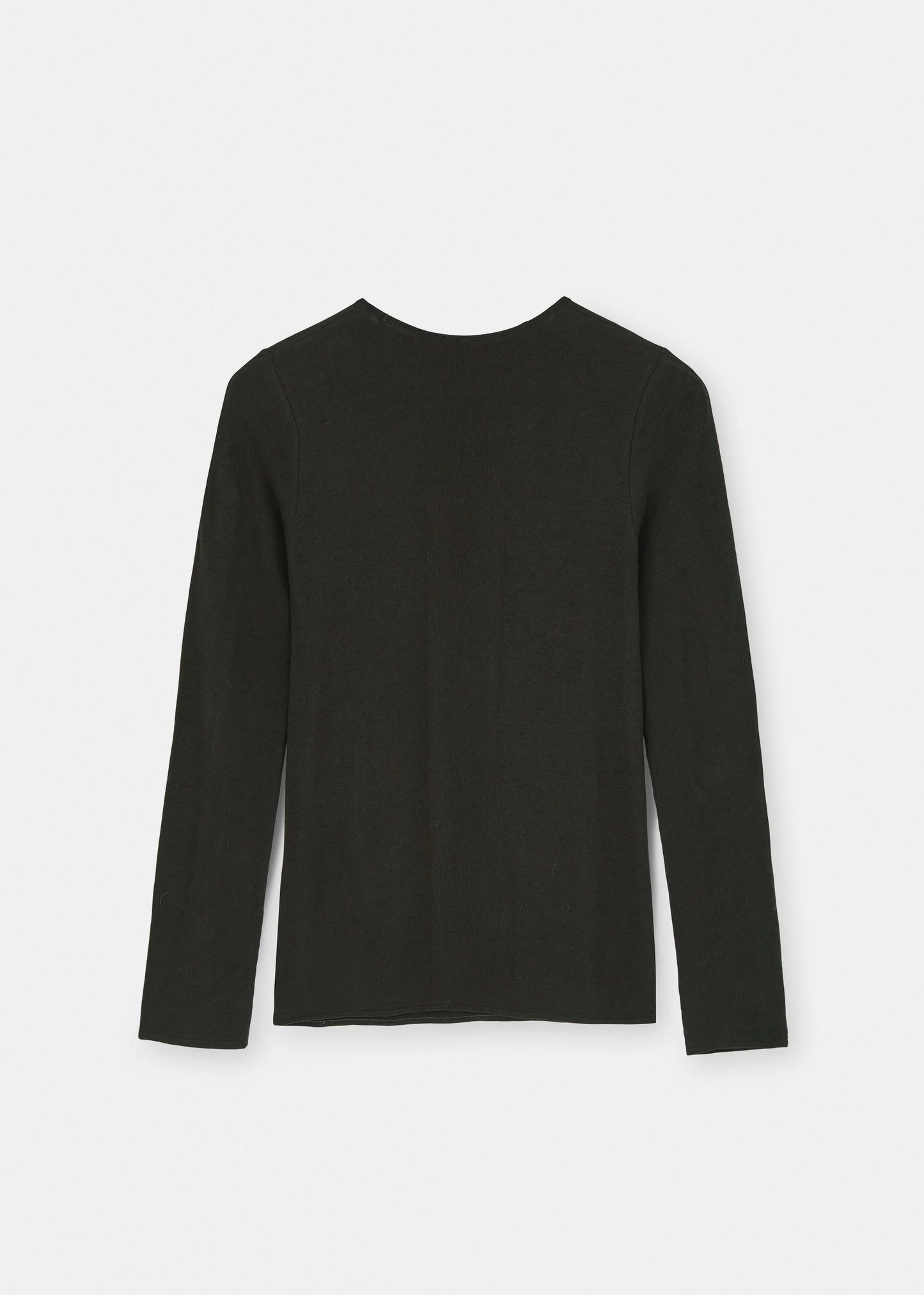Aiayu "Gentle cashmere Long Sleeve" Dark Brown