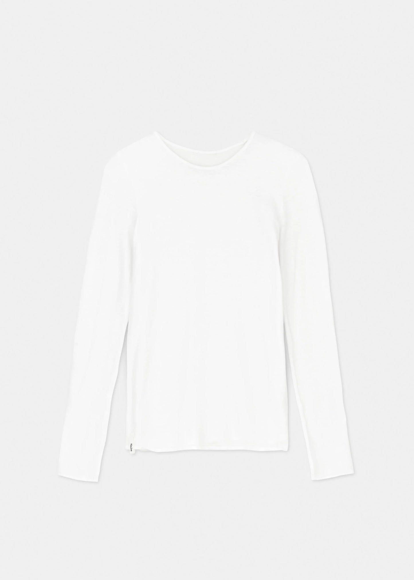 Aiayu "Gentle cashmere Long Sleeve" White