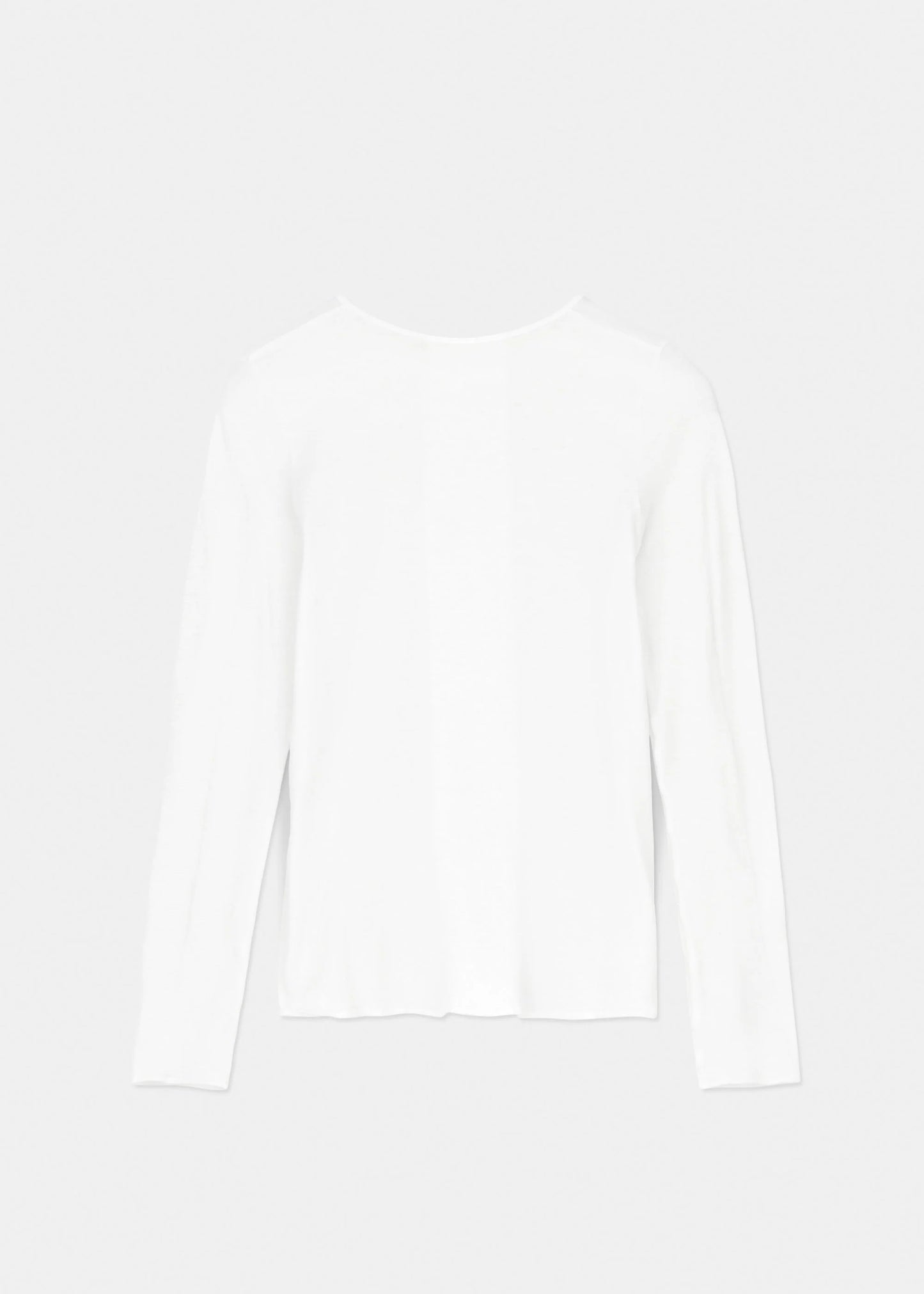 Aiayu "Gentle cashmere Long Sleeve" White