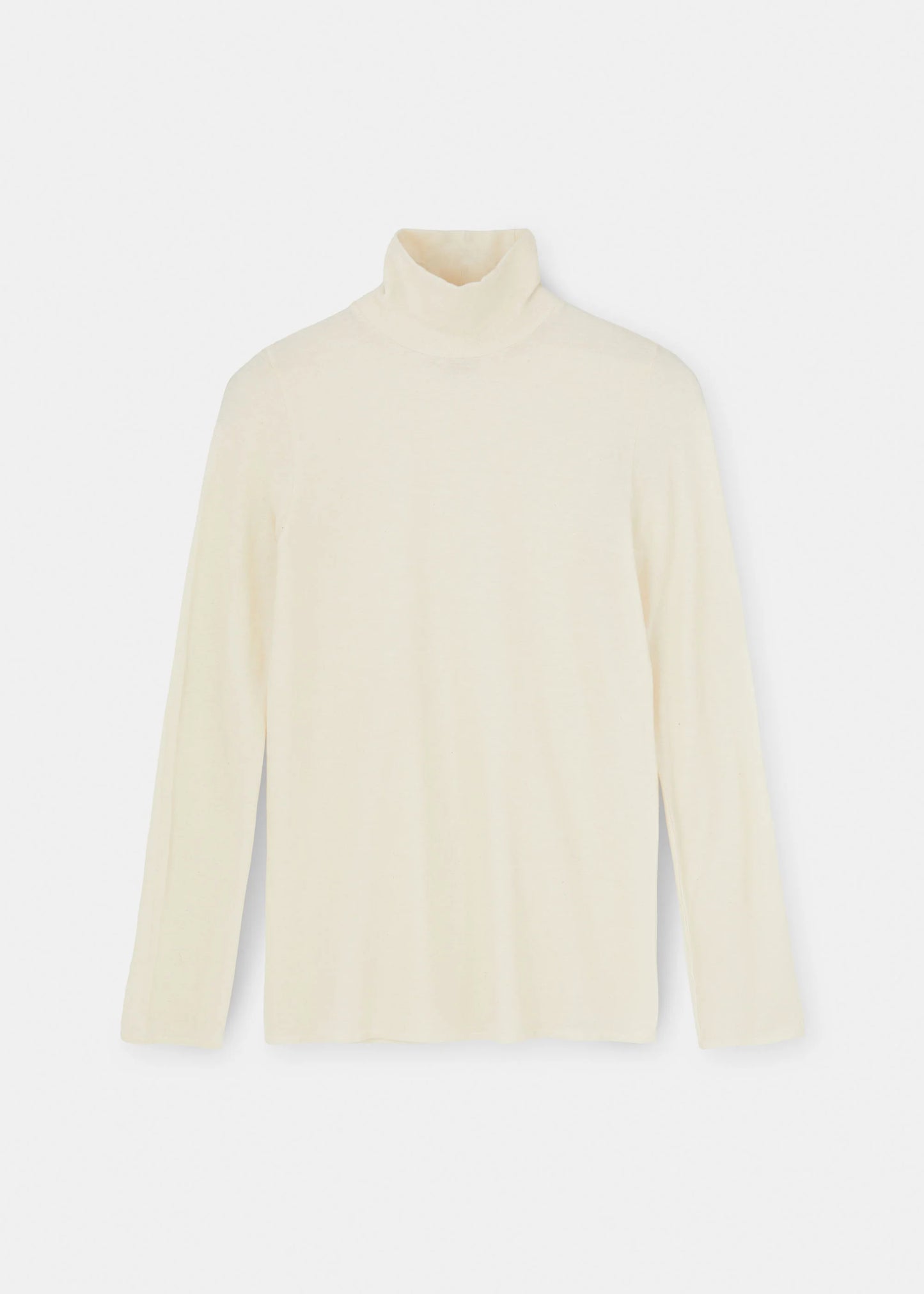 Aiayu "Gentle cashmere Turtleneck" Pure Ecru
