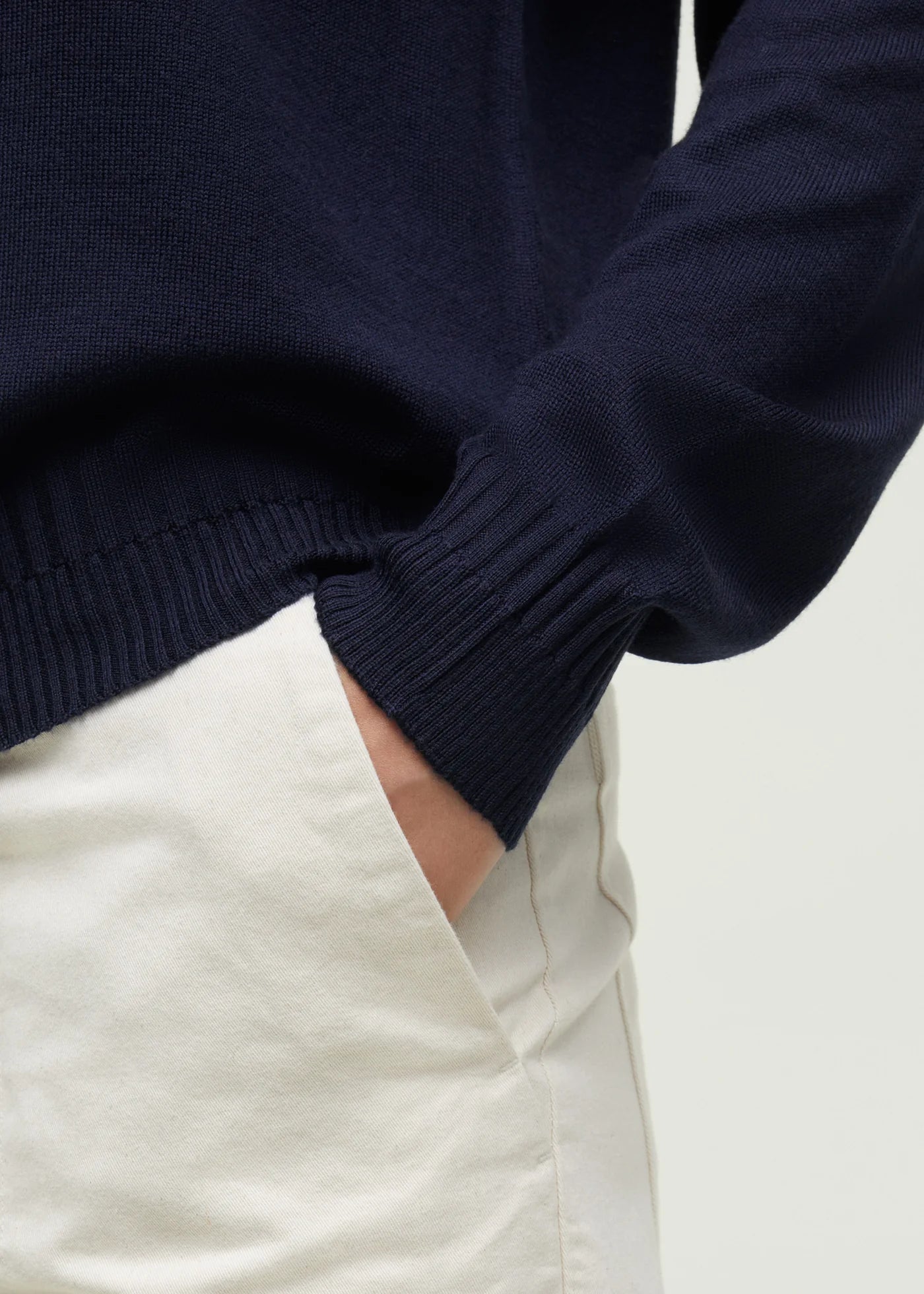 Aiayu "Gina sweater - pure merino wool" Navy