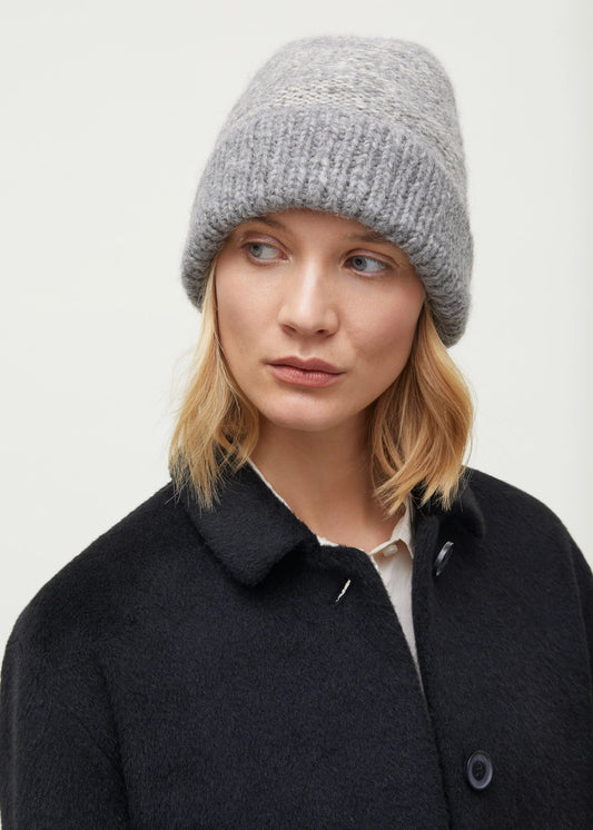 Aiayu "Hela wool beanie" Mix Grey