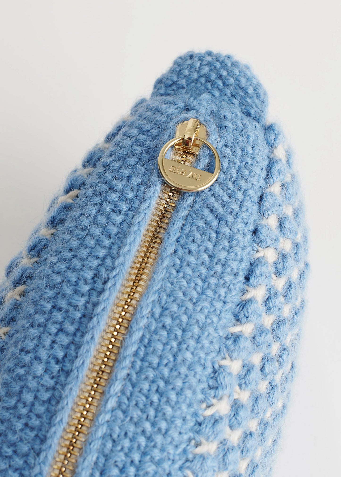 Aiayu "Helen Classic Clutch" Mix Brilliant Blue/Albicant