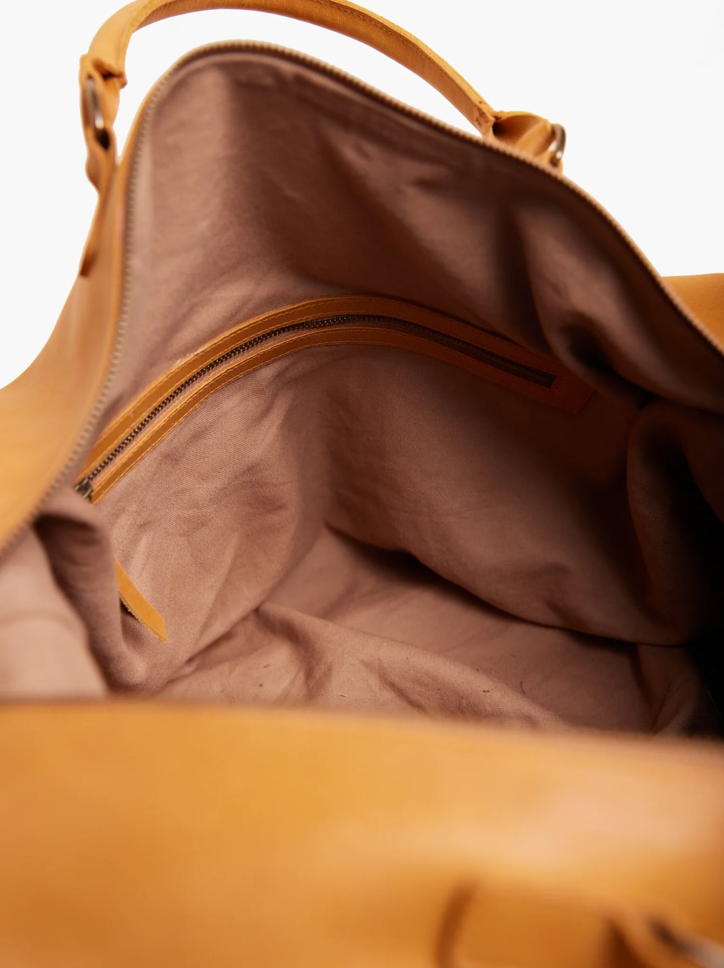 Skinnbag "Helen Modern Weekender" Cognac