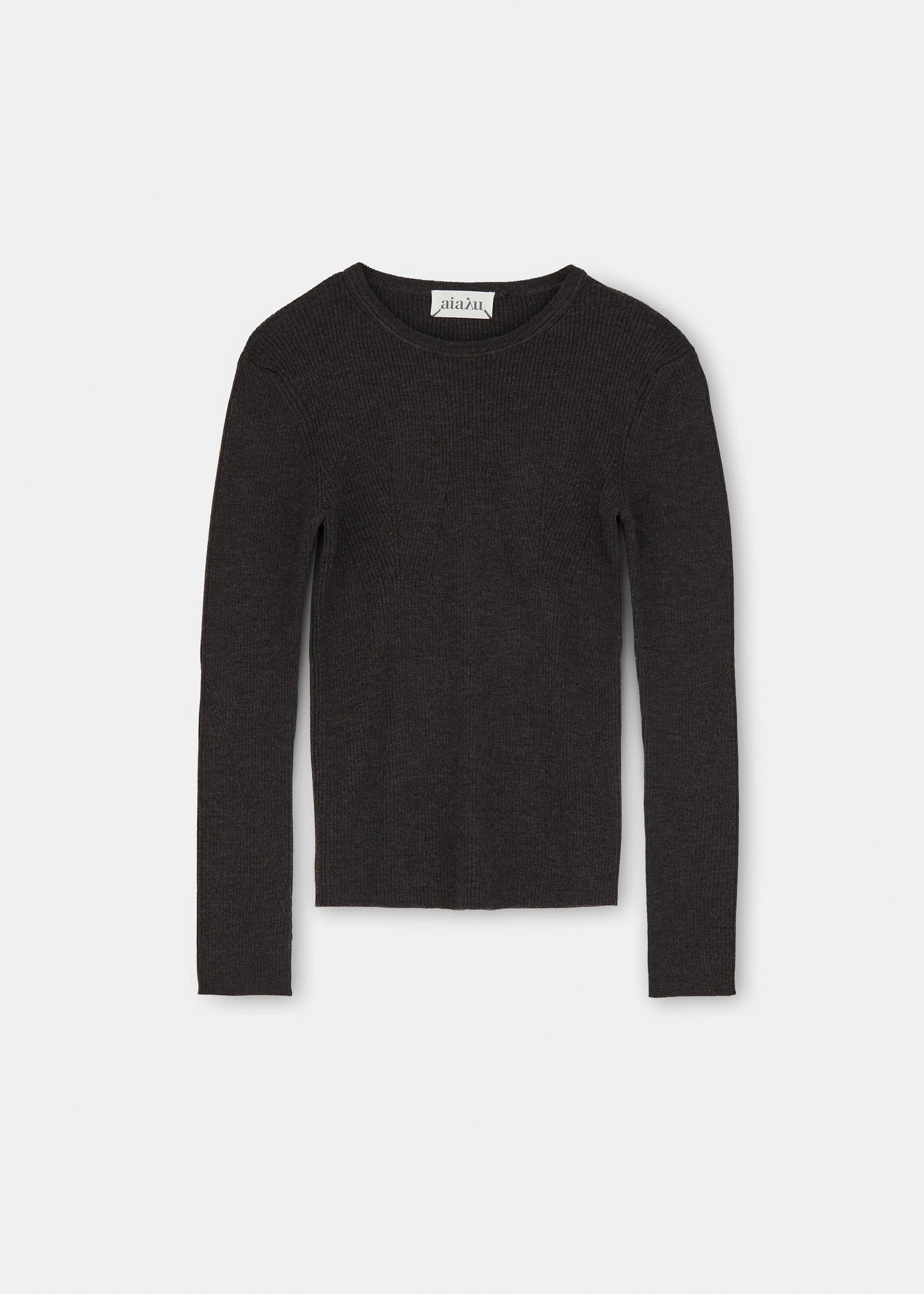 Aiayu "Ily wool blouse" Dark Brown Mela