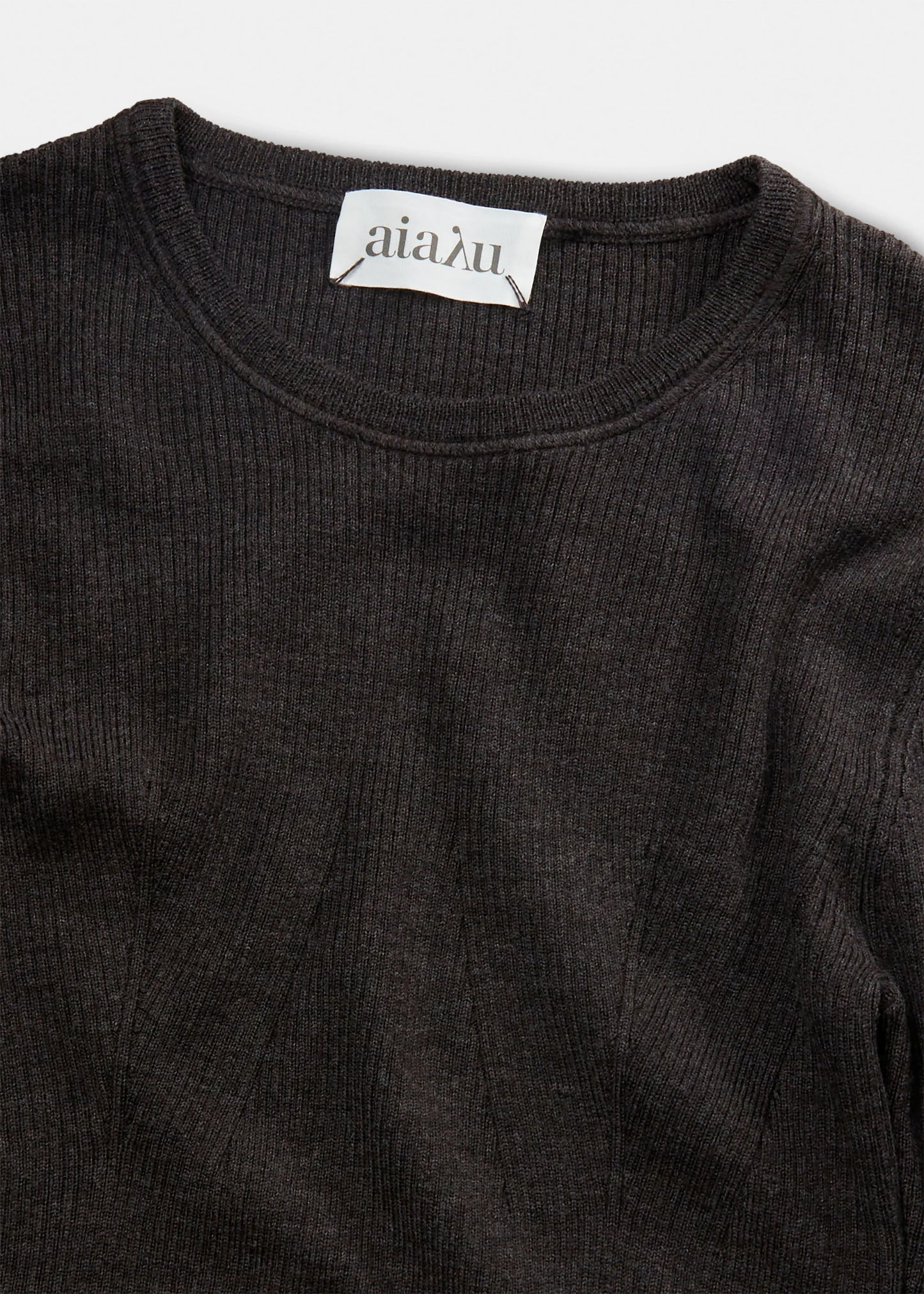 Aiayu "Ily wool blouse" Dark Brown Mela