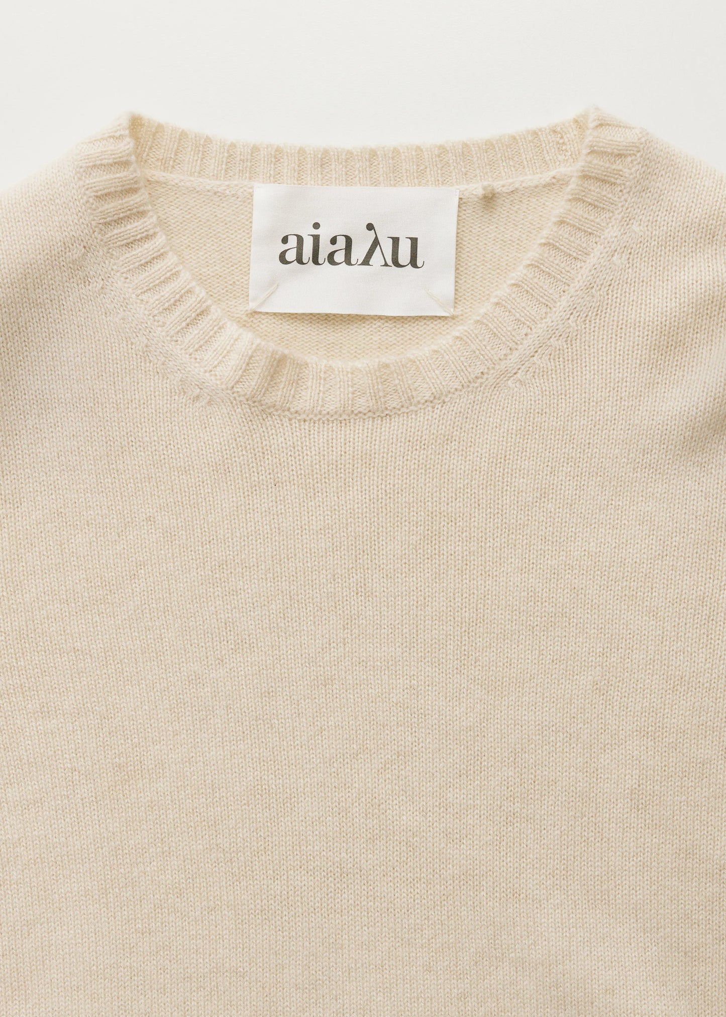Aiayu "Inga sweater - pure cashmere" Pure Ecru