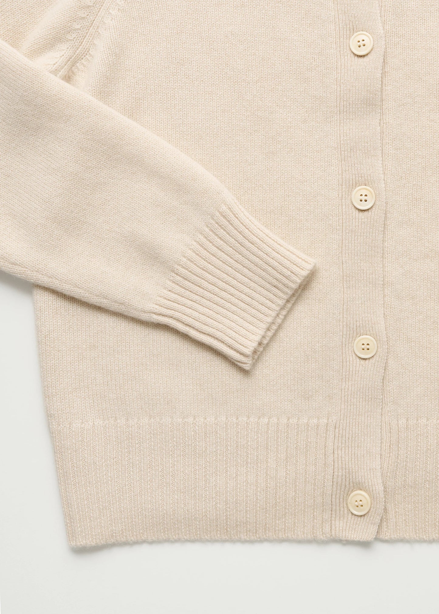 Aiayu "Ingolf cardigan – pure cashmere" Pure Ecru