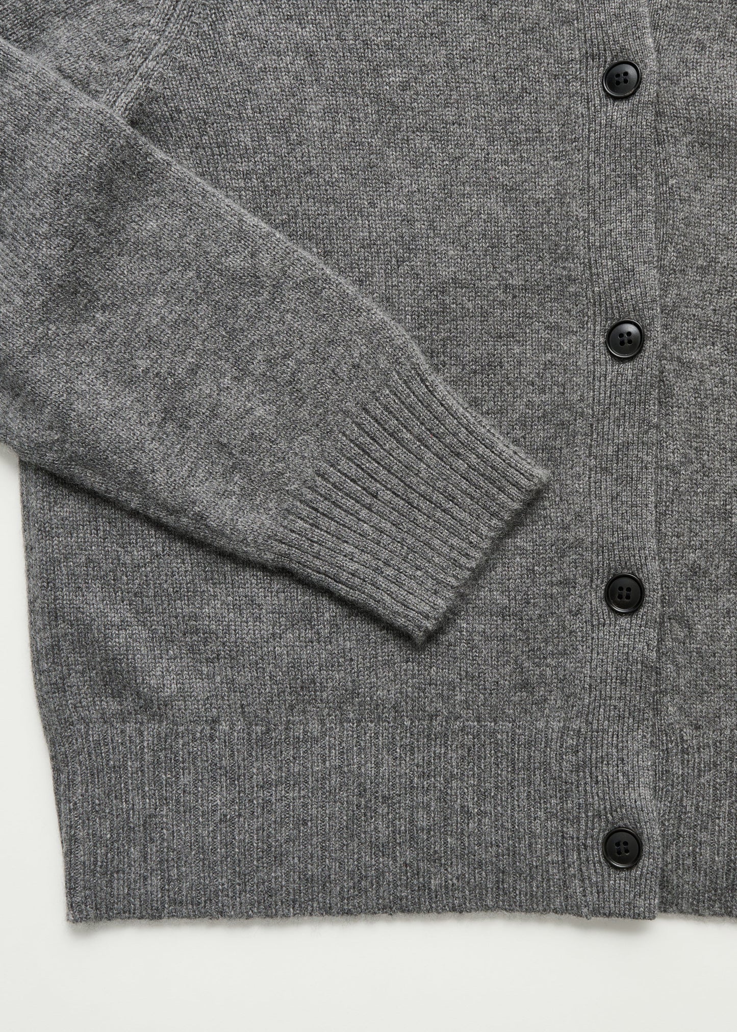 Aiayu "Ingolf cardigan – pure cashmere" Stormy