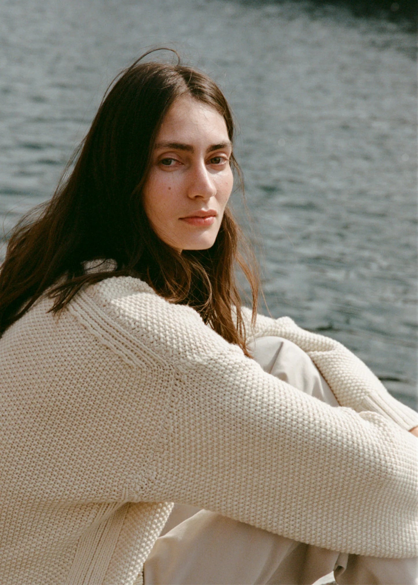 Aiayu "Vetla wool sweater" Pure Ecru