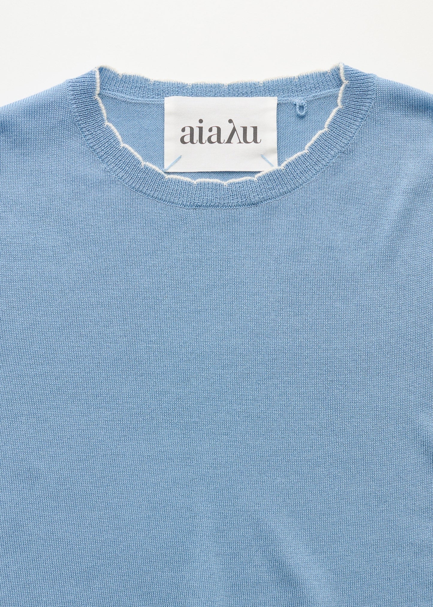 Aiayu "Isha sweater – pure merino wool" Opal Blue