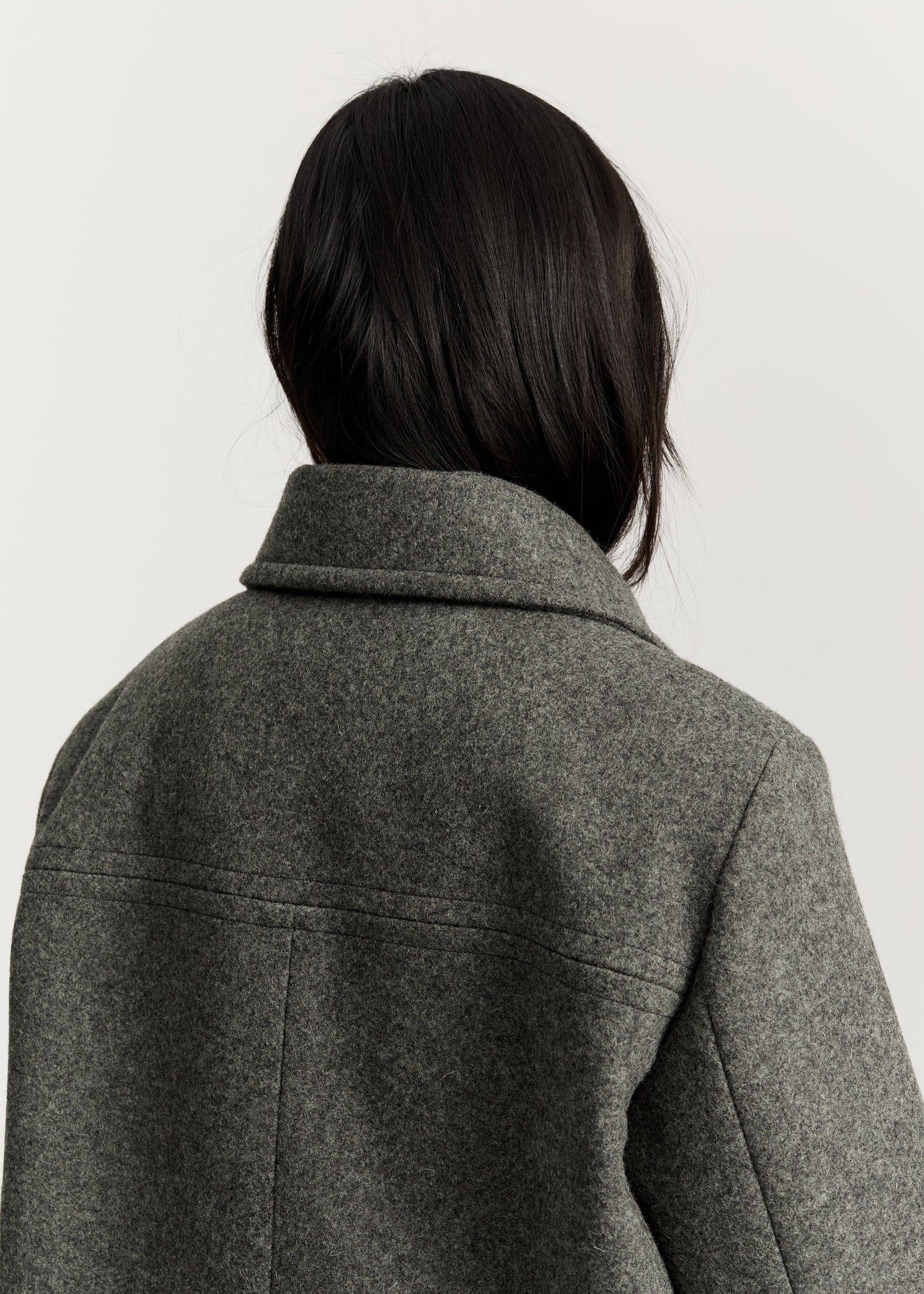Aiayu "Jamie Jacket Loden" Pure Grey