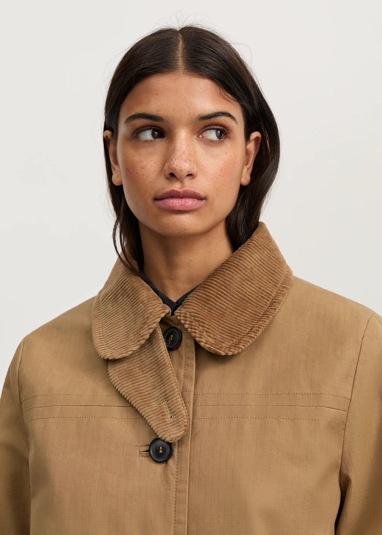 Aiayu "Jamie jacket – ripstop oilskin" Warm Khaki